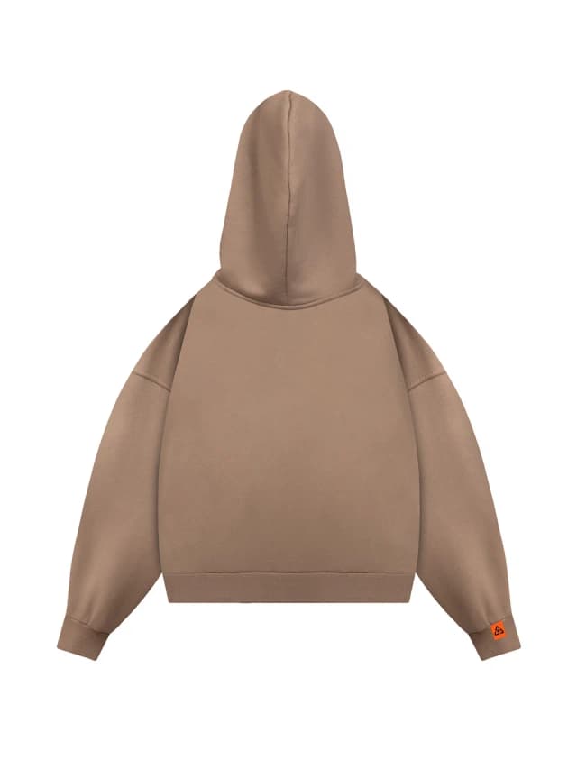 Hoodie University Otaku Beige